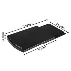 Hosko 431246460211 2 Pack Sliding Coffee Maker Tray 12 Countertop Appliance Caddy Slider For #2