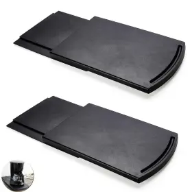 Hosko 431246460211 2 Pack Sliding Coffee Maker Tray 12 Countertop Appliance Caddy Slider For