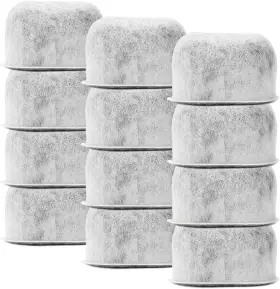 Kf7155bk Housewares Solutions 12-pack Replacement Charcoal Water Filters For Braun Coffee Makers - Fits All Br