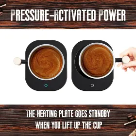 Howay 711181162097 Coffee Warmer And Mug Set Cup Heater For Desk Temperature Control Smart #3