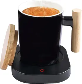 Howay 711181162097 Coffee Warmer And Mug Set Cup Heater For Desk Temperature Control Smart