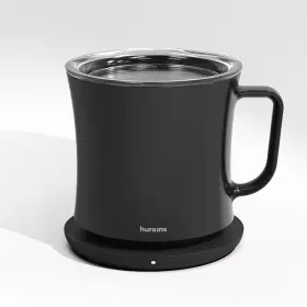 Hurkins 809543900790 Smug Up To 149 Coffee Mug Warmer And Pctg Lid Set Self Heated Cu