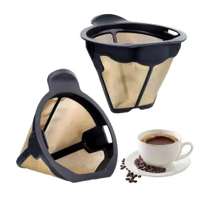 Cm300 Hushtong 721821463132 Coffee Filter Basket For Ninja Reusable Permanent Pot Replacemen