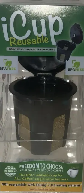Icoffee 857016004368 Reusable Icup Unopened Discontinued Item