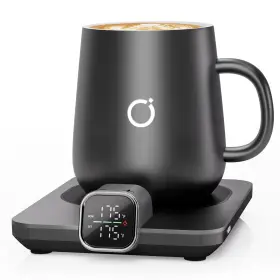 Zjz-kf-02 Ikago Smart Heated Coffee Mug Warmer And Set - With Auto Shu