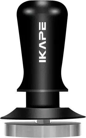 Ik-tamper-v3 Ikape 53.3mm Espresso Tamper Calibrated Spring Loaded Flat Stainless Steel Base