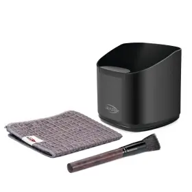 Ik-v5-mat Ikape Espresso Kit 3 In 1 Knock Box Cleaning Black With Brush