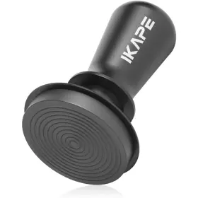 Us-tamperchonji-53mm-black Ikape 53.3mm Espresso Tamper Spring-loaded Calibrated With Titanium Ripple