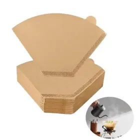 200coffee-filters Imeiju #2 Cone Coffee Filters 200pcs Unbleached Disposable