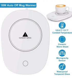 Imountek 617201846780 Cup Mug Warmer Coffee Tea Milk Drink Heater Pad Auto Shut Off Home Office #2