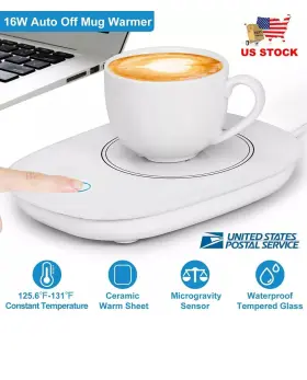 Imountek 617201846780 Cup Mug Warmer Coffee Tea Milk Drink Heater Pad Auto Shut Off Home Office