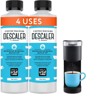 Impresa 313027327310 Descaler 2 Pack Uses Per Bottle - Made In The Usa Universal Descaling Sol