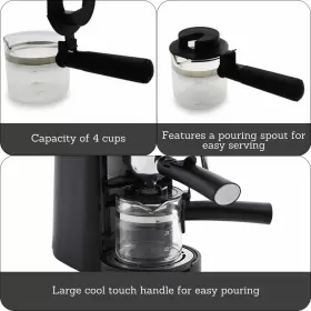 Gau-18199 Imusa Gau18199 Espresso Maker Carafe In Gift Box 4 Cup Clear #2