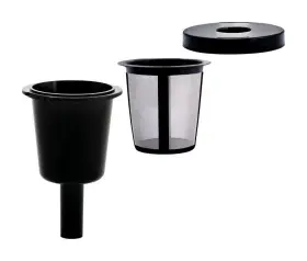 39206111012 Inc Cafe Brew Reusable Single Serve Coffee Filter System For K-cups Systems