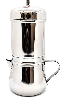Cdm-2in1 India Coffee Filter-drip Maker 2-3 Cup/coffee Bar Accessories-stainless Stee