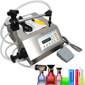 T070583fba Intbuying Liquid Filling Machine 3.2l/min Large Flow Filler Digital-control