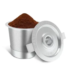 S01001 Irmidi Reusable K Cups Campatible With Keurig 1.0 Single Serve Coffee Brewer Stainle