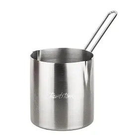 Jts-cezve770 Jatisse 26oz Turkish Coffee Pot Stainless Steel Cezve Small Milk Warmer Briki