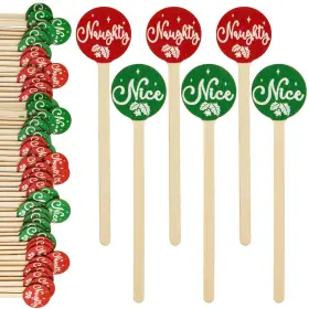 B0b8npt6l1 Jinei 120 Christmas Wooden Coffee Stirrers Cocktail Hot Drinks Disposable