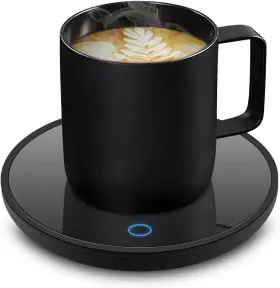 Jisile 768492381211 Coffee Mug Warmer Smart Candle With Auto Shut Off For Cup