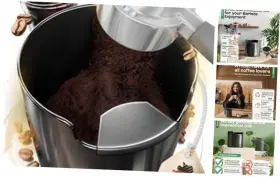 Ab0001 Jk Ecom Gmbh Knock Box For Coffee Grounds - Innovative Barista Accessory With Improved
