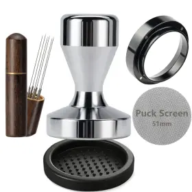 Jsea08 Joestikk Espresso Accessories Kit 51mm Tamper With Coffee Ta
