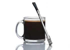 Jogo 860007594601 The Original Coffee And Tea Brewing Straw - Portable Maker Stainle