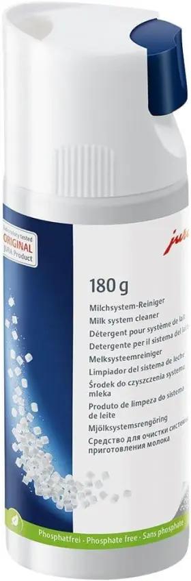 24221 Jura Milk System Cleaner Mini-tabs With Dispenser 180 G Bottle White