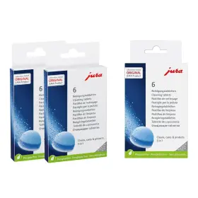 24225-202012 Jura 3 Phase Cleaning Tablets Packs Of 6 18 For Coffee Machine Descaling