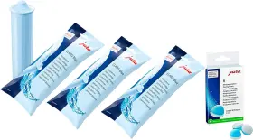 Jura 313042191101 Claris Blue Water Filter Cartridges X3 And Cleaning Tablets 6 Tabletts