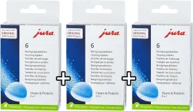 580276-64308 Jura 2-phase Cleaning Tablets For Fully Automatic Coffee 18 Count Pack Of 1