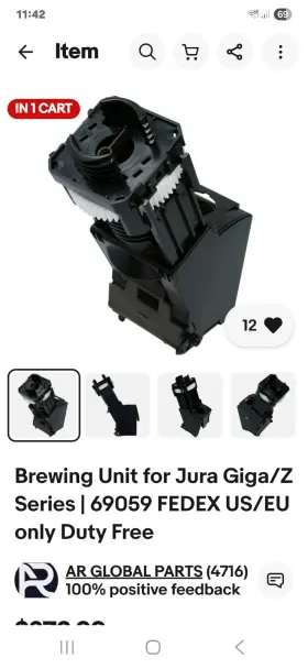 69059 Jura Brewing Unit For Giga/z Series