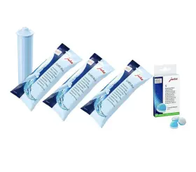 Jura 744110562859 Claris Blue Water Filter Cartridges X3 And Cleaning 6 Tablets Combo Pack