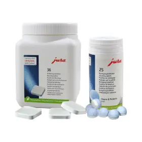 Jura 793585980910 Super Value Combo Pack 25 Cleaning Tables 36 Descaling Tablets