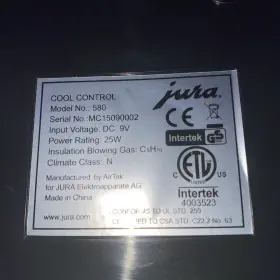 Jura 794151410923 Coffee Maker Cool Control Basic 1 Liter Milk Cooler Barely Used #3