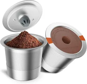 Kfgl-001 Juzihao Rethone Reusable K Cups Coffee Filter Stainless Steel Cup Pod