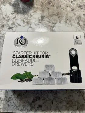 K&j 850741007567 Replacement Keurig Starter Kit For 1.0 Brewers - Includes 6 Filters