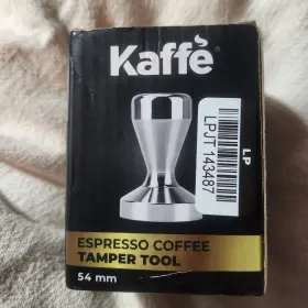 Kaffe 860010369845 54mm Espresso Coffee Tamper Chrome Stainless Steel Barista Tool