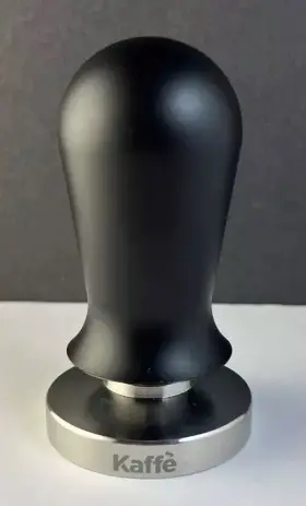 91670185 Kaffe New 53mm Espresso Coffee Grinds Tamper W Spring Open Box