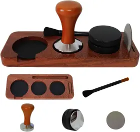 Kaliokiup 705353828782 Espresso Machine Accessories 5pcs Tamper Kit 51mm Coffee