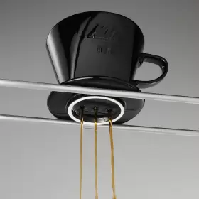 02005 Kalita Ceramic Coffee Dripper Black For 2-4 Cups #02005 4.53x5.51x3.54 In #2