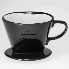 02005 Kalita Ceramic Coffee Dripper Black For 2-4 Cups #02005 4.53x5.51x3.54 In #3