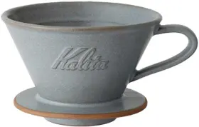 02105 Kalita #02105 Carita Coffee Dripper Mino Ware High Heat Retention Pottery For 2 To 4 People
