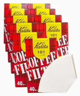11037  Kalita #11037 Karita Coffee Paper Filter Trapezoidal For 1-2 People 101 Pa