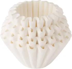 Kalita 726084231122 Wave Paper Coffee Filters I Larger Size 185 100 Count Specially Pour #2