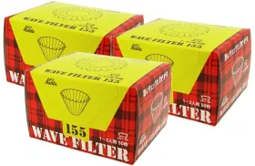 Kalita 901369222989 Karita Coffee Filters Wave 150 Sheets White For 1-2 People