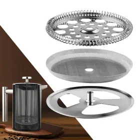 Lb001b1 Kawende French Press Screen Kit For 34 Oz Coffee Maker Stainless Steel F