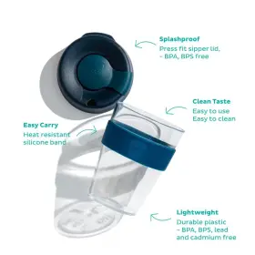 Keepcup 343243014320 Original Lightweight Plastic Reusable Coffee Cup With Splashproof Sipper Lid #2