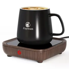 090842021 Kepwam Coffee Mug Warmer And Set Excellent Heating Highest Temp Setting
