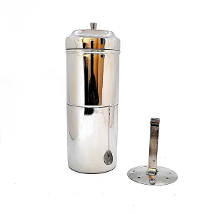 Cdm-400ml Keram Coffee Filters Indian Style-drip Maker 400 Ml 13.52 Oz 8-12 Cup